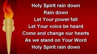 Holy Spirit Rain Down worship video w lyrics [upl. by Enneyehc555]