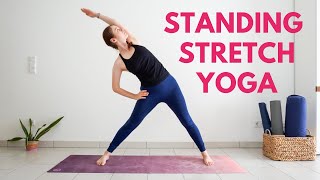 7 min Standing Yoga Stretch  Work Break Yoga  Yoga without mat [upl. by Geraldina730]