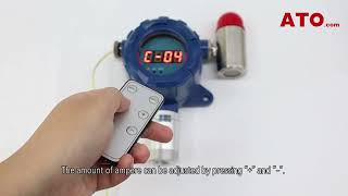 How to Fixed Combustible Gas Detector Remote Control Setup [upl. by Svirad]