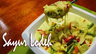 Sayur Lodeh Untuk Hari Raya  Kuah Lontong  Kuah Lodeh [upl. by Ledoux]