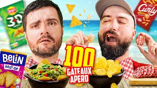 ON MANGE 100 GÂTEAUX APÉRO D’AFFILÉE et on les juge [upl. by Halueb]