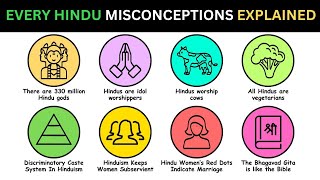 Every 8 Common Myths About Hinduism  Truths Behind the Beliefs [upl. by Coney]