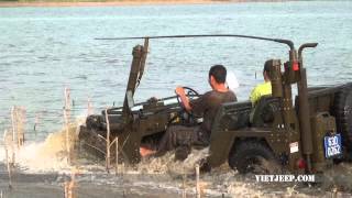 Viet Jeep  Mutt M151 A2 Diving [upl. by Vina]