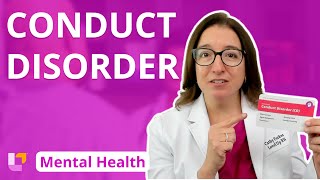 Conduct Disorder  Psychiatric Mental Health for Nursing Students  LevelUpRN [upl. by Xeno]