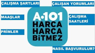 A101 Personel Çalışma Şartları ve Maaşları  İş İlanları  Yorumlar  İş Başvurusu [upl. by Ebner]