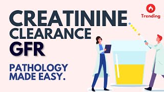 Creatinine Clearance in under 5 mins l GFR l Pathology Made Easy [upl. by Anidan]