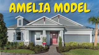 The Amelia Model by Taylor Morrison at Lakeside in Apopka Florida [upl. by Ariajay]