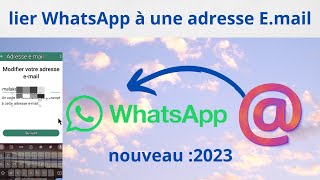 Comment vérifier votre compte WhatsApp à partir dune adresse email  au lieu de SMS [upl. by Chilton]