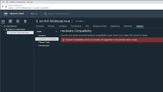 Popular Supermicro SuperServer SYS5028DTN4T is on VMware HCG for ESXi 70U2 but isnt in vLCM [upl. by Elatia]