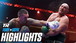 Oleksandr Usyk DECISIONS Tyson Fury To Become Undisputed  FIGHT HIGHLIGHTS [upl. by Akimrehs]