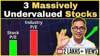 GOLDEN opportunity to buy these 3 UNDERVALUED LOW PE Vs Industry PE stocks  Rahul Jain Analysis [upl. by Graybill]