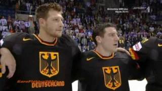 Eishockey WM 2011  Deutschland vs Russland 20 [upl. by Ellezig806]