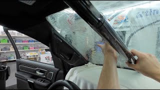 Avoid windshield tint water damage on Ram  BCM and MIRROR removal [upl. by Himelman69]