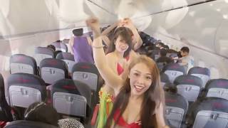 Bikini VietJet to Singapore  比基尼VietJet新加坡 [upl. by Hurlbut634]