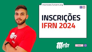 APRENDA COMO FAZER A INSCRIÇÃO NO IFRN 2024 [upl. by Eiznekcam]