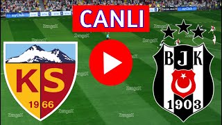 🔴KAYSERİSPOR BEŞİKTAŞ MAÇI CANLI İZLE  eFootball Türkçe Simülasyon [upl. by Huntlee]