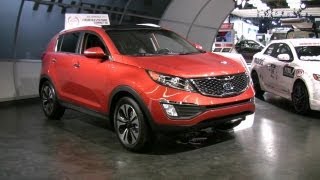 2012 KIA Sportage TGDI AWD Exterior and Interior at Montreal Auto Show [upl. by Analaj]