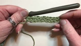 How to Crochet the Suzette Stitch Grit Stitch Thicket Stitch [upl. by Nauqal]