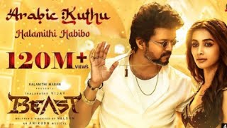 Arabic kuthu  Halamithi Habibo Lyric Video Beast Thalapathy Vijay Sun Pictures Nelson Anirudh [upl. by Maitilde525]