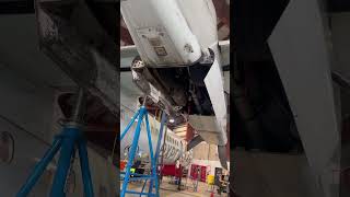 Q400 landing gear swing  aviation aircraft [upl. by Novel]