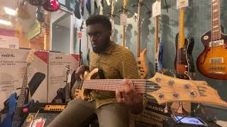 Daasebre Gyamenah Hwe Sesie Ne Ahwene Bass Guitar Cover [upl. by Leddy]