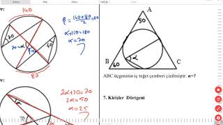 Çemberde Açı 3 KENAN KARA [upl. by Neiht]