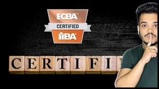 ECBA Passing Criteria  Get Certified Business Analyst [upl. by Aihsek492]