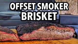 How to Smoke Brisket in an Offset Smoker Step by Step [upl. by Johiah]