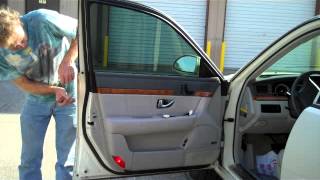 Kia Amanti Speaker Removal 2004  2006  Car Stereo HELP [upl. by Edasalof]