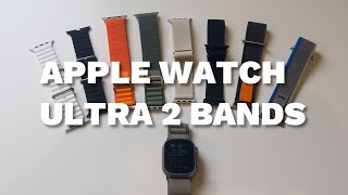 Apple Watch Ultra 2 Bands Review 8 Bands for 13 the Price of One  Are They Worth It [upl. by Witt]