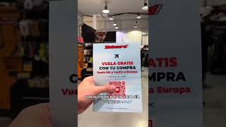 ¿Quieres un vuelo gratis por EUROPA motocard [upl. by Ydwor]