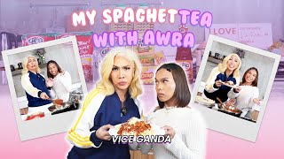 My SpaghetTEA with AWRA  VICE GANDA [upl. by Ramar]