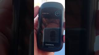 GPS ETREX 22X PASSO 6  COLETANDO PONTO E ANOTANDO OBSERVACOES [upl. by Brader]