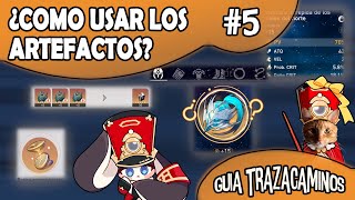 GUIA TRAZACAMINOS 5  APRENDE A USAR LOS ARTEFACTOS MUY FACIL  HONKAI STAR RAIL [upl. by Renate]