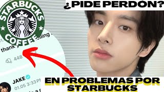 Jake de Enhypen Hace Disculpas Publicas Tras Criticas con StarBucks [upl. by Anuahsal120]