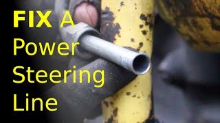 BEST way to use a FLARING TOOL kit brake lines HVAC [upl. by Ahens]