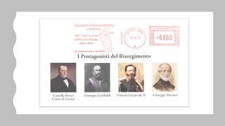 Gli uomini del Risorgimento Cavour Garibaldi Vittorio Emanuele II e Mazzini [upl. by Lan]