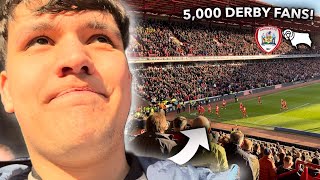 BARNSLEY 21 DERBY COUNTY vlog  BARNSLEY BEAT DERBY amp 5000 AWAYFANS [upl. by Barbee973]