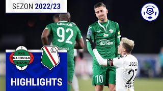 Radomiak Radom  Legia Warszawa 02  SKRĂ“T  Ekstraklasa 202223  25 Kolejka [upl. by Chew]