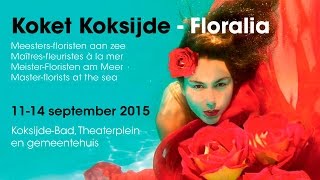 Opbouw Koket Koksijde  Floralia 2015 [upl. by Nosloc]