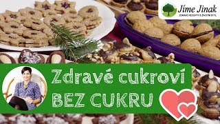 Zdravé vánoční cukroví bez cukru [upl. by Stoecker]