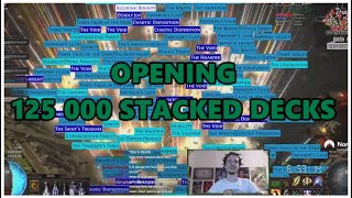 PoE Opening 125 000 stacked decks  Stream Highlights 532 [upl. by Ahsiyn858]