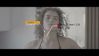 Sony FX3  SLog3  Color Correction [upl. by Syhr]