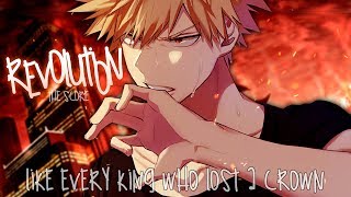 ◤Nightcore◢ ↬ Revolution lyrics [upl. by Elia60]