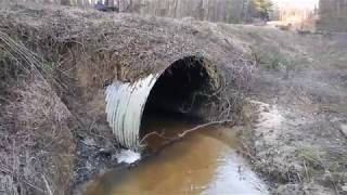 Fixing A Eroded Culvert Pipe [upl. by Thapa8]