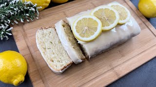 Moist amp Velvety Lemon Loaf Cake🍋 The BEST Lemon Cake with Lemon Cream Cheese Icing🍋🍰 [upl. by Jacobina]