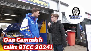 Dan Cammish discusses the 2024 BTCC season [upl. by Chelsy]