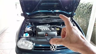 Golf MK4  Motor nacional e motor importado [upl. by Enirahtak636]