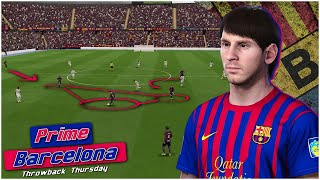 Pep Guardiolas Barcelona 433 Tactics  Throwback Thursday  EA FC 24 [upl. by Halyak]