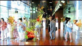 The Sogetsu Kaikan 草月会館  the home of Sogetsu Ikebana in Tokyo Tokyo Japan Travel Guide [upl. by Stochmal]